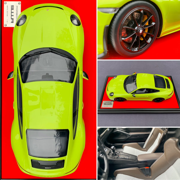 Car.Tima Pma 1/43 Custom Porsche 911 Gt3 Rs 991 Grauschwarz