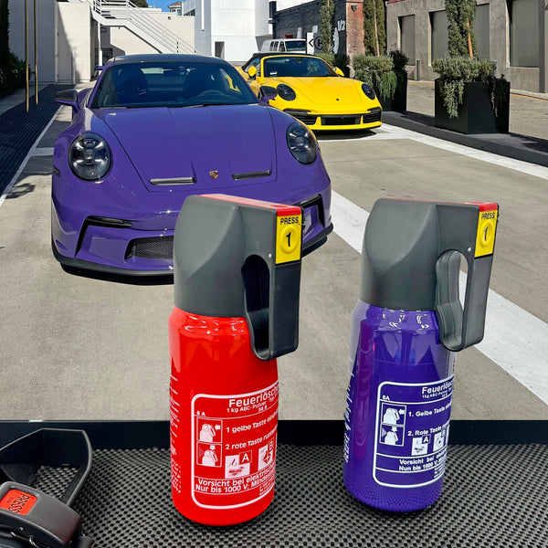 Fire Extinguisher - Painted for 911 (991/992) + 718 (981/982) + 918 + Taycan + Panamera + Macan + Cayenne