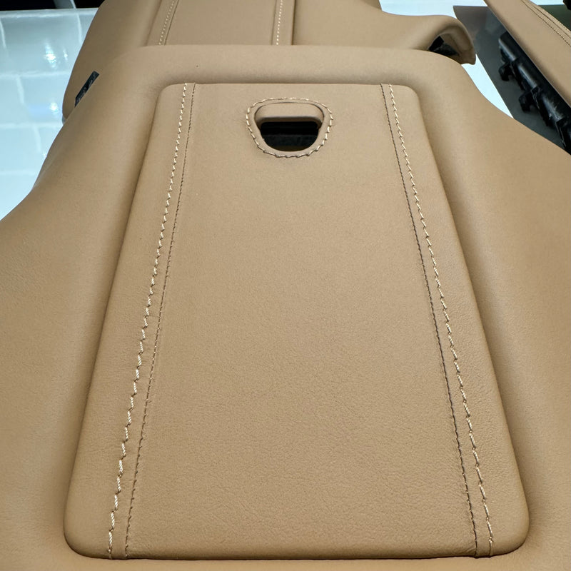 911 (991/992) Customization - Fuse Box Cover Surround in Leather