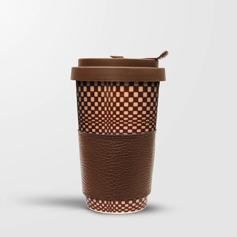 Coffee Cup - Pascha - Brown & Beige