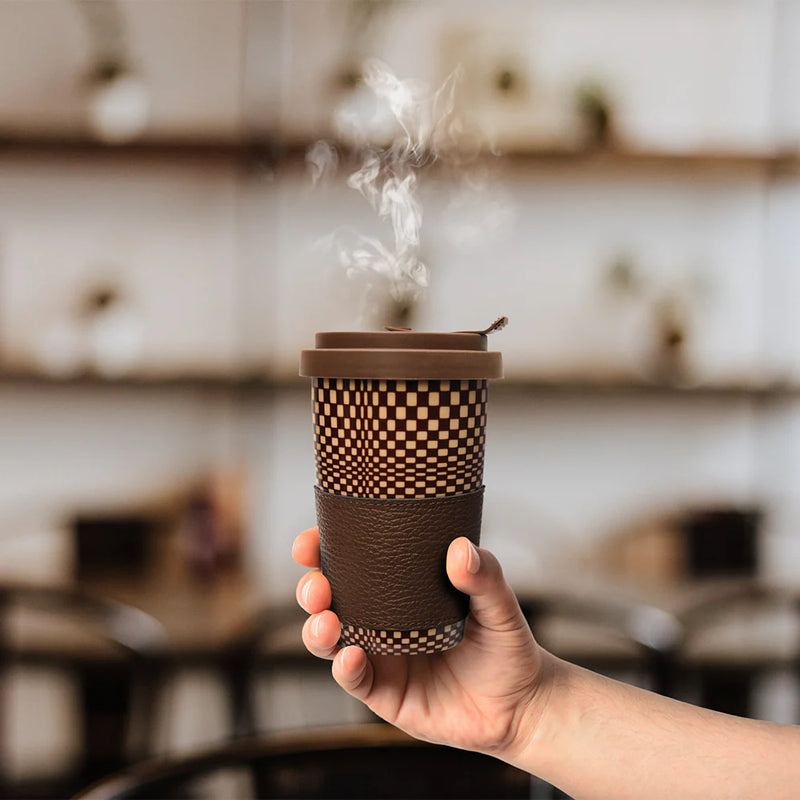 Coffee Cup - Pascha - Brown & Beige