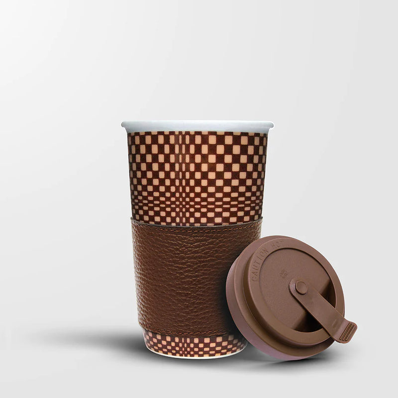 Coffee Cup - Pascha - Brown & Beige
