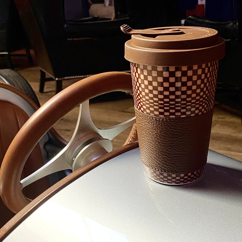 Coffee Cup - Pascha - Brown & Beige