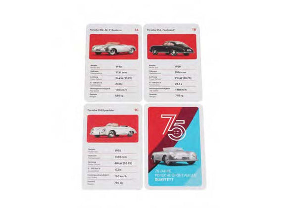 Porsche Card Game - Sportwagen Quartett - Porsche Museum