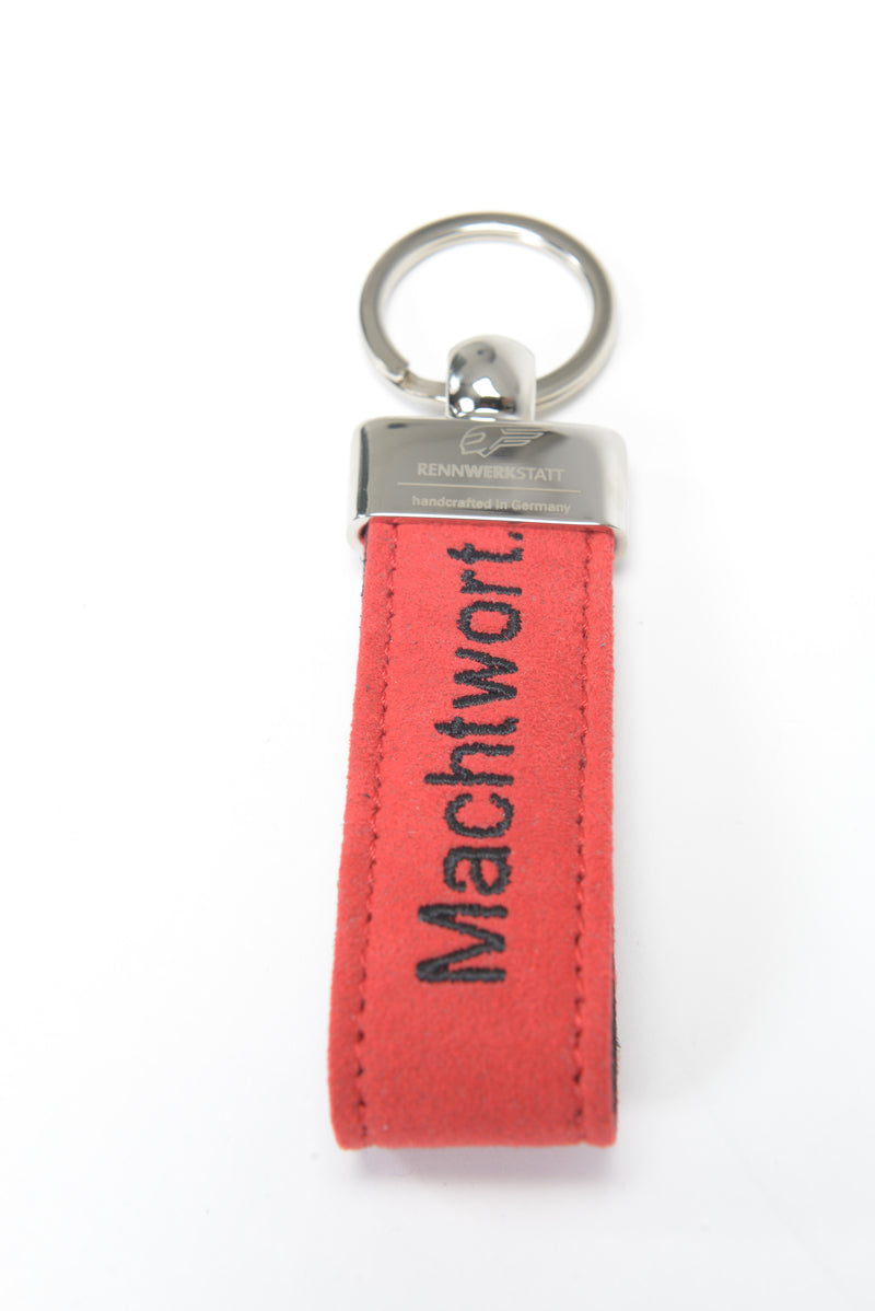 KeyRing - "MACHTWORT" RED-BLACK