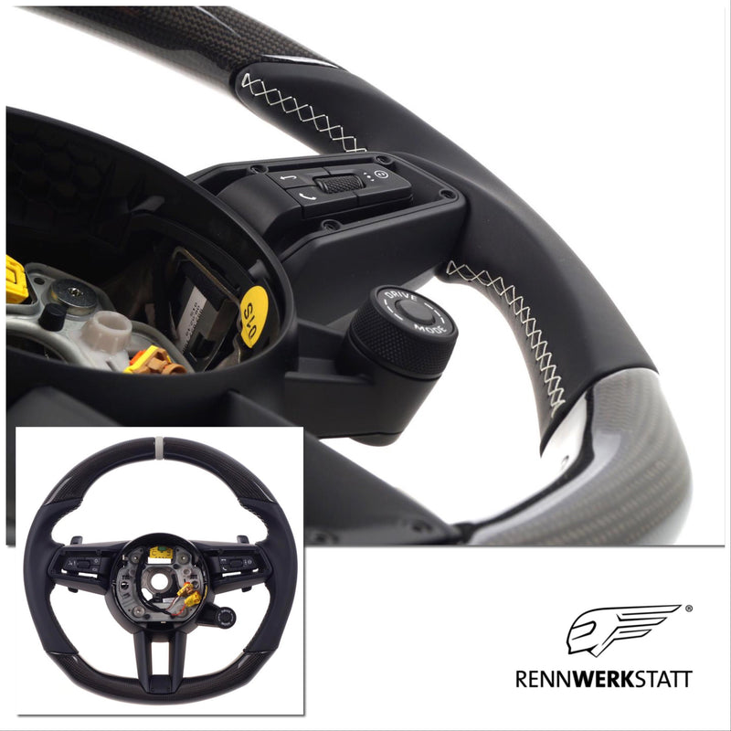 Customization 991/ 992/ 718/ 918/ Panamera/ Taycan/ Cayenne/ Macan - Steering Wheel (with/without core trade-in)