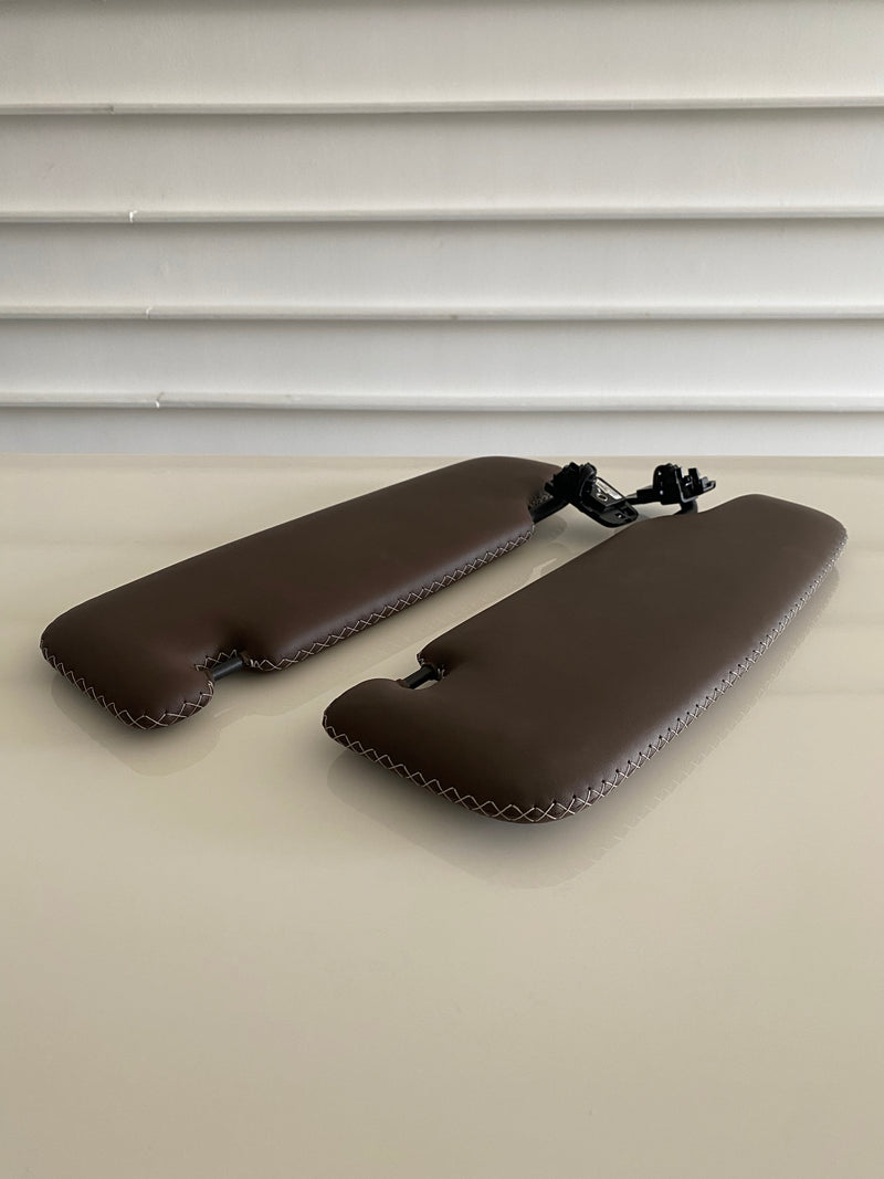 JERBOR Sun Visor Mirror Cover For Porsche 718/981/911 - Black Replacement Lid