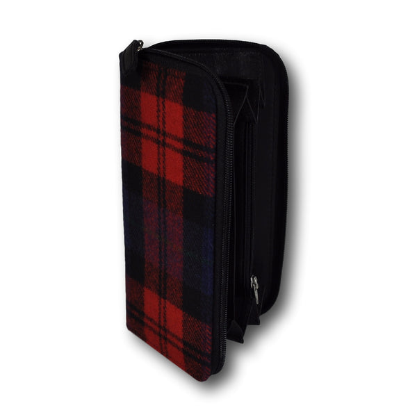 BigSpender / Ladies Purse - Tartan Red-Blue-Black