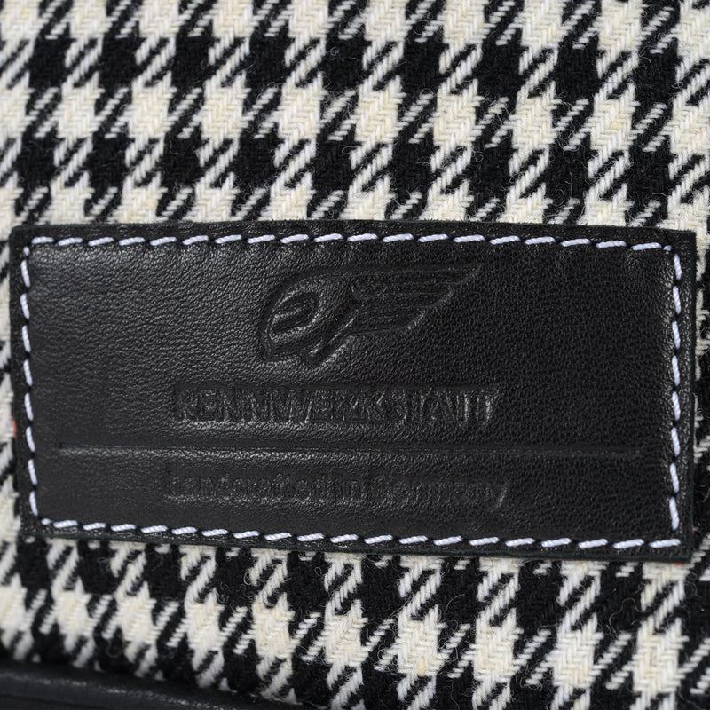 MakeUp Bag / Dopp Kit - Houndstooth 'R' (modern) or Pepita (vintage)