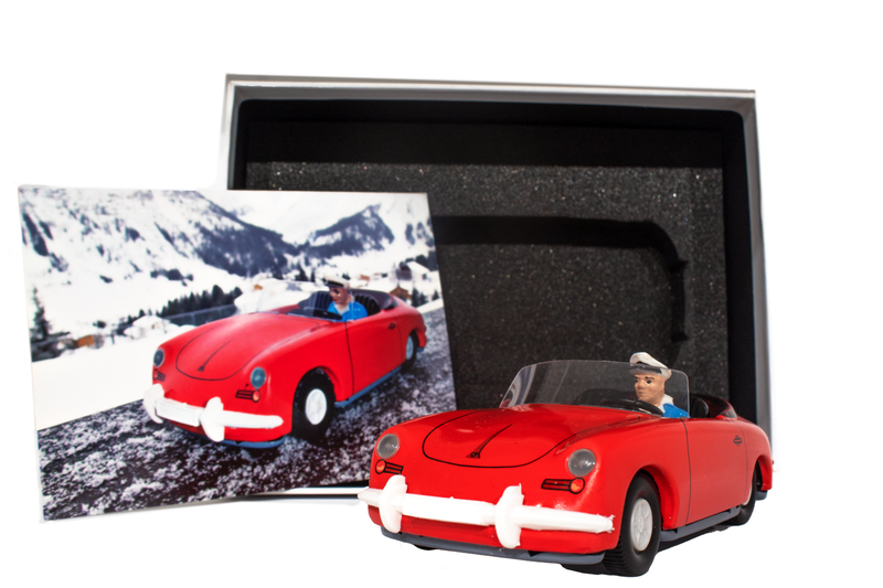 Tin Car 1:24 - Porsche 356 Speedster - Porsche Museum – RENNWERKSTATT Tin Car 1:24 - Porsche 356 Speedster - Porsche Museum – RENNWERKSTATT