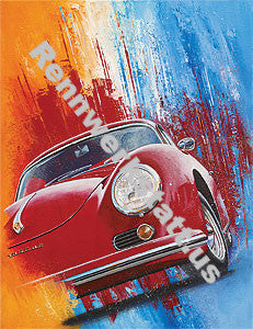 ArtWork - Steffen Imhof - Art-Edition Porsche Driver - Porsche 356