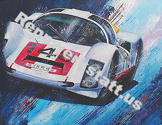 ArtWork - Steffen Imhof - Porsche 906 Carrera 6