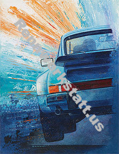 ArtWork - Steffen Imhof - Art-Edition Porsche Driver - Porsche 911 Turbo