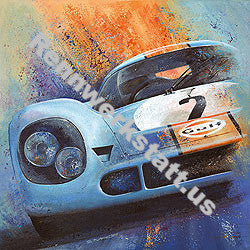 ArtWork - Steffen Imhof - Porsche 917 "Team John Wyer"