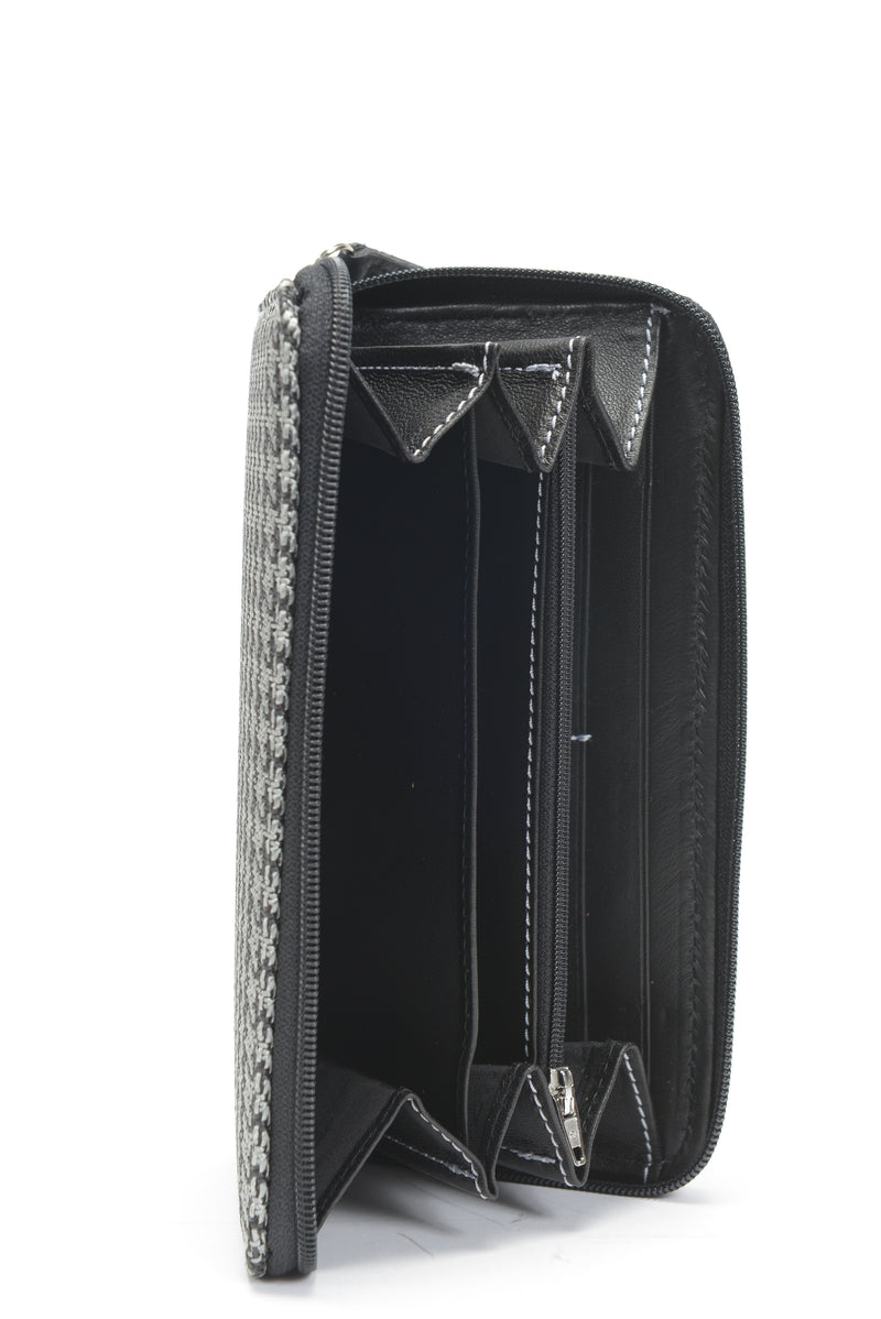 Special Sale - BigSpender / Ladies Purse - Houndtooth 'R' (modern)