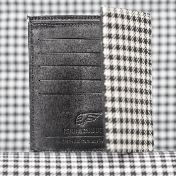 小物 90s Y's Houndstooth Wo Felt wallet 90s Y's Houndstooth Wo Felt wallet