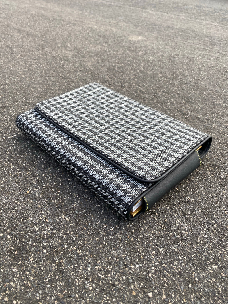 Owner's Manual Cover/Wallet - Houndstooth (modern)