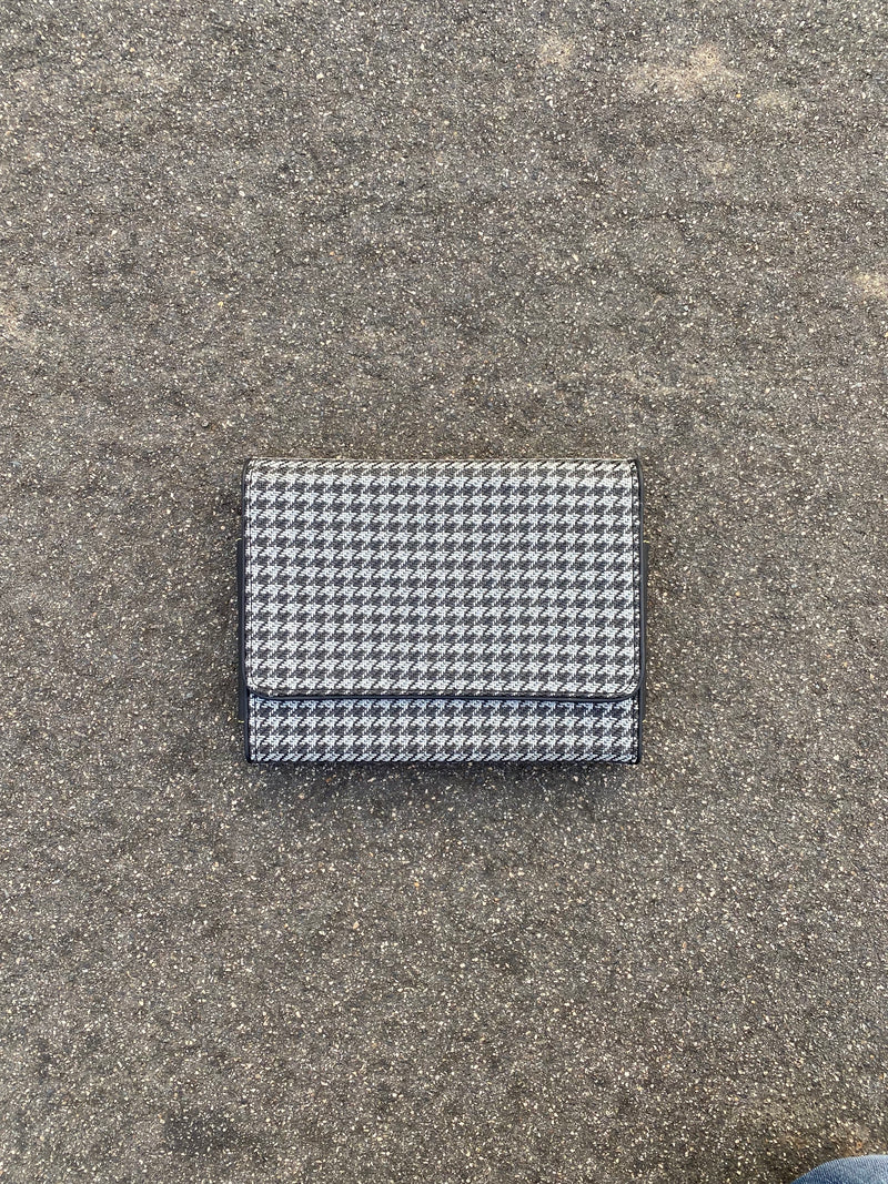 Owner's Manual Cover/Wallet - Houndstooth (modern)