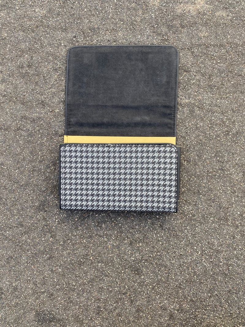 Owner's Manual Cover/Wallet - Houndstooth (modern)