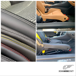 RENNWERKSTATT® Seat Bolster Protectors for Porsche Light Weight Bucket Seats 992/991/718/918