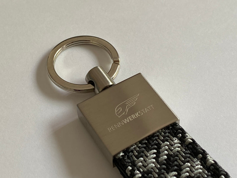 KeyRing - Houndstooth 'R' (modern) - New Version