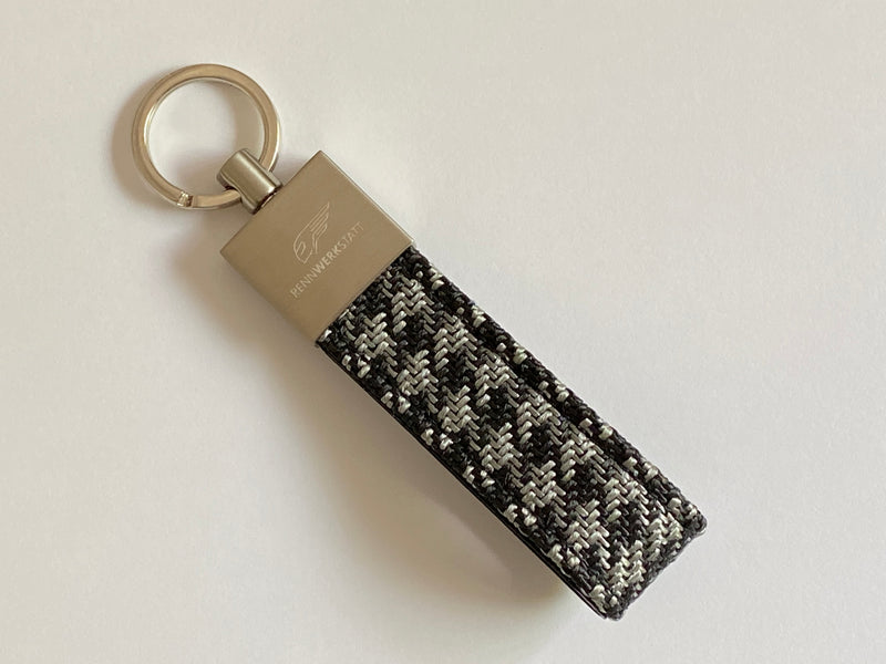 KeyRing - Houndstooth 'R' (modern) - New Version