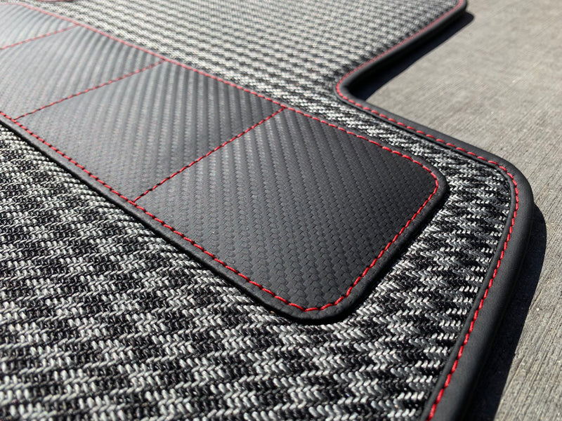 RENNWERKSTATT® Floor Mats Houndstooth for Porsche 911 (991)