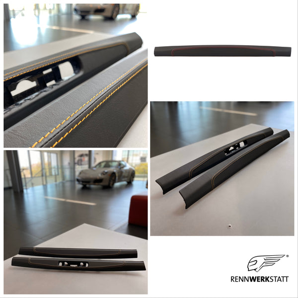 911 (991) Customization - Inner Door-Sill Guards in Leather (XVB/XTG) (with/without core trade)