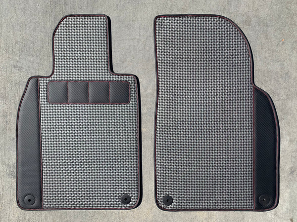 RENNWERKSTATT® Floor Mats Houndstooth for Porsche 911 (991)