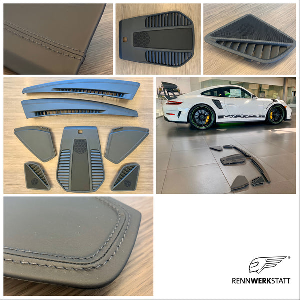 911 (991) Customization - Dashboard Trim Package in Leather (CZW) (with/without core trade-in)