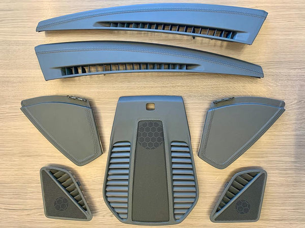 911 (991) Customization - Dashboard Trim Package in Leather (CZW) (with/without core trade-in)