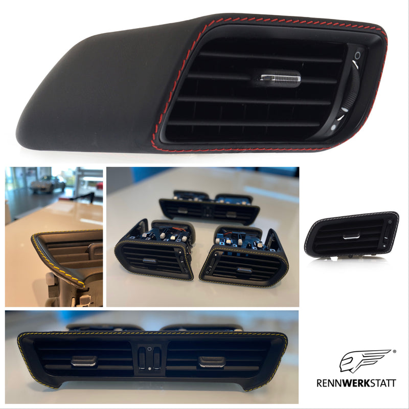 911 (991) Customization - Air Vents in Leather (CTK) (with/without core trade-in)